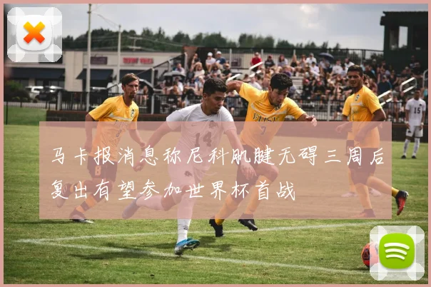 马卡报消息称尼科肌腱无碍三周后复出有望参加世界杯首战